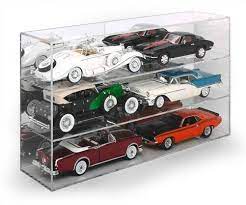 ebay sponsored 6 car acrylic display show case for 1 18 scale models by autoworld awdc015 model cars collection scale models acrylic display case