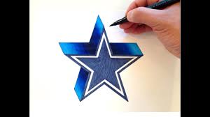 Now you can create a stunning cowboy logo with a few steps. How To Draw The Dallas Cowboys Logo In 3d Youtube