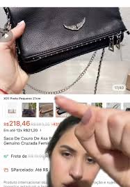 Respondendo a @Helena LINK DA BOLSA NA SHOPEE: https://br.shp.ee/g7fzMxQ  #zadigvoltaire 🥰