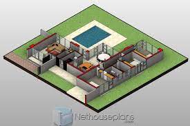 Beautiful cheap 2 3 4 bedroom house plan and designs in kenya for low cost small. Small Modern House Design 3 Bedroom Single Storey Nethouseplansnethouseplans Single Storey House Plans House Plans South Africa Bedroom House Plans