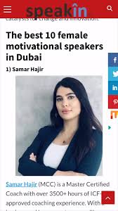 Grateful to be an icon of motivation and inspiration ✨ and can’t wait to  touch more lives with love and light 💡 , Thank you SpeakIn for the feature  💫, ممتنة لكوني رمزًا للتحفيز والإلهام ✨ , كُلّي حماس ...