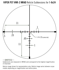 Vortex viper pst gen 2 reticle. Vortex Viper Pst Genii 1 6x24 Vmr 2 Mrad Inkl Cantilever
