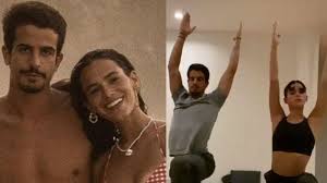 Enzo celulari, que sempre troca declarações de amor com bruna marquezine, se tornou um dos e as críticas já começaram com a pergunta do namorado de marquezine, pois a queda se deve. Sintonia Bruna Marquezine E Enzo Celulari Praticam Ioga Juntos E Impressionam Com Equilibrio 4pop