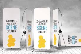 10 Wonderful X Banner Mockup Psd Templates Mockuptree