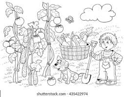 This is where i come in! Garden Coloring Pages For Kindergarten Colouring Pages Development