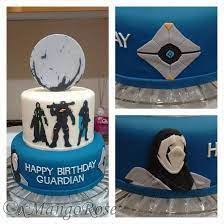 Destiny Themed Birthday Cake By Xmangorose Deviantart Com On Deviantart Birthday Cake Kids Boys Birthday Cake Kids Themed Birthday Cakes