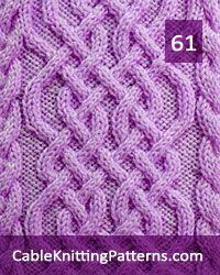 Check spelling or type a new query. Cable Panel 61 Free Pattern Skill Level Advanced Knitter And Up Knit With 62 Stitches And 64 Row R Cable Knitting Patterns Cable Knitting Knitting Patterns