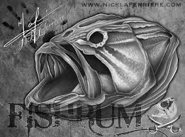 The Largemouth Bass Has One Of The Largest Followings Of Any Other Freshwater Gamefish They Re Perfect For Kids To Get Hooked O Skull Art Largemouth Bass Fish