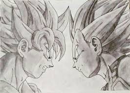 Pencil dragon ball drawing easy. Goku Vs Vegeta Pencil Art L S Maan Visit Now For 3d Dragon Ball Z Compression Shirts Now On Sal Dragon Ball Super Artwork Dragon Ball Art Dragon Ball Artwork