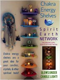 Chakra Energy Shelves Healing Room Reiki Room Meditation