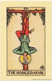 In the advice position, the star is asking you to connect to your higher self and listen to what your inner voice is trying to tell you. The Hanged Man Tarot Card Poster 28 X 43cm Amazon De Home Kitchen