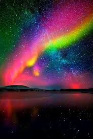 Aurora Borealis And Milky Way Iceland Cool Image S Cielo Nocturno Auroras Boreales Naturaleza