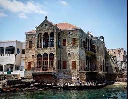 بيوت ومنازل تراثية في مدينة صور جنوب لبنان tyre south lebanon nature tourism travel around the world cityscape landscape