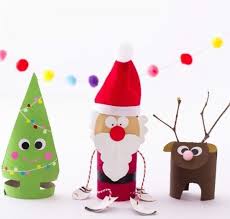 Basteln Mit Klorollen Zu Weihnachten 60 Einfache Diy Projekte Zum Nachmachen Basteln Weihnachten Klorollen Basteln Weihnachtsdeko Basteln
