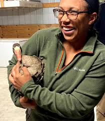 I'm also an avid birder and love helping with bird banding! Can't wait to  see other amazing Black scientists today!!! #BlackInSICB #SICBRollCall