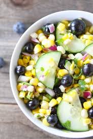 Blueberry Corn Salad Recipe Corn Salad Recipe Two Peas Their Pod Summer Salads Corn Salad Recipes Corn Salads