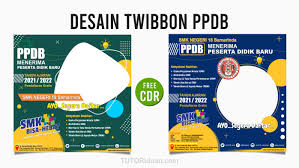 Cara Desain Membuat Twibbon Ppdb Dengan Coreldraw Free Cdr Tutoriduan Com