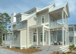 Blue spa paint color scheme in a home by the sea. Exterior Beach House Colors Novocom Top