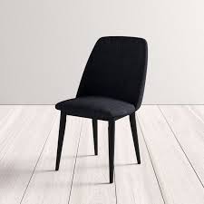 Bennett Upholstered Dining Chair Reviews Allmodern Dining Chairs Dining Chair Upholstery Black Upholstered Dining Chairs