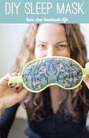 Diy Sleep Mask Diy Sleep Sleep Mask