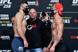 Ufc 258 live stream : Ufc 258 Picks Best Bets For Usman Burns Barber Grasso More On Ppv Card Draftkings Nation