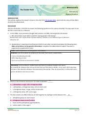 A decrease in the price of a product (in the absence of any supply information) will cause the demand for a complementary product to increase; Doublehelix Studentho Film 1 Pdf The Double Helix Film Activity Student Handout Introduction This Activity Explores The Research Shown In The Short Course Hero