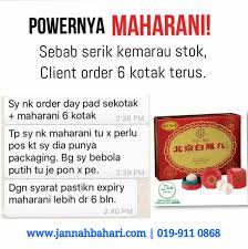 Rekomendasi obat dan jamu di atas adalah cara efektif dalam mecegah terjadinya kehamilan pada wanita. Harga Promosi Herba Maharani Maharani Murah Jannah Bahari