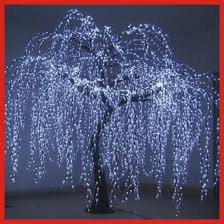 china fashion style 2m 24v 85w outdoor led white willow tree light with ce rohs sgs china led garden light led tree lights