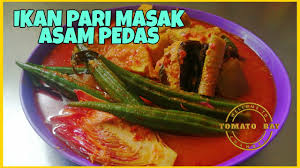 Antara bahan yang biasanya ada dalam resepi asam pedas adalah. Ikan Pari Masak Asam Pedas Mengapa Sedap Sangat Aku Masak Youtube