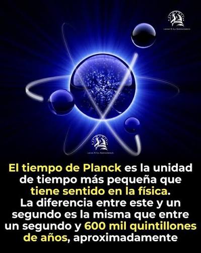 El tiempo de Planck es un concepto que nos lleva al límite mismo de lo que  la física actual puede describir. Se define como el intervalo más pequeño  de tiempo que tiene