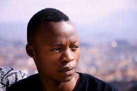 HD wallpaper: man, boy, serious, black shirt, city view, headshot, portrait 