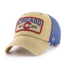 Chicago Cubs Adjustable Gaudet Clean Up Cap By 47 Chicago Chicago Cubs Mesh Trucker Hat