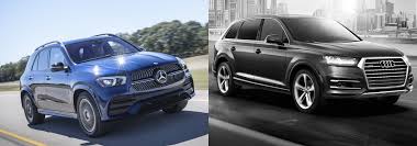 2020 Mercedes Benz Gle 350 Vs 2020 Audi Q7