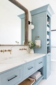 7 Bathroom Vanity Cabinet Colors You Ll See Everywhere In 2020 I 2020 Interior Badrum Och Bla