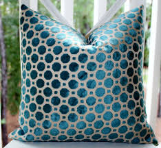 Decorative Designer Pillow Cover Geometric Turquoise Teal Etsy Designer Decorative Pillows Turquoise Pillows Turquoise Throw Pillows
