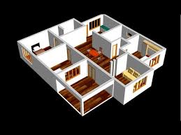 3 bedroom floor plan bungalow 3d. Best House Plan 1500ft 3 Bedroom With American Kitchen 2020 Youtube