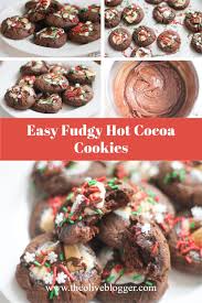 Fudgy Hot Chocolate Cookies Recipe Hot Chocolate Cookies Easy Hot Chocolate Cookies Chocolate Cookies Easy