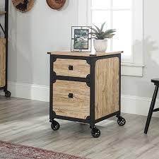 Steel River Pedestal File Cabinet Milled Mesquite 425909 Sauder Sauder Woodworking