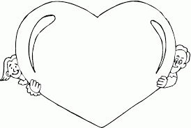 361x345 heart coloring pages printabl great heart coloring pages printable. Heart Shape Coloring Page Coloring Home