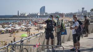 Política de cambios y devoluciones covid. Coronavirus En Cataluna Nuevas Restricciones En Las Playas De Barcelona As Com