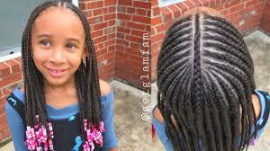 Cute Kids Braids With Beads Youtube