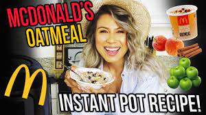 The mcdonalds mcflurry comes in a 12 oz cup and comes with oreos or m&ms. Best Oatmeal Ever Instant Pot Mcdonald S Fruit Maple Copycat Youtube