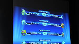 We join fellow premier league teams. Champions League Quarter Final Draw Uefa Champions League Uefa Com