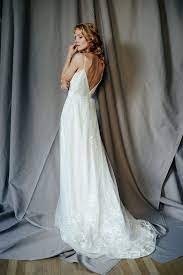 Open Back Bridal Gown Mallow Lace Wedding Dress Tulle Wedding Dresses Online Wedding Dress Bridal Gowns