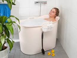 Badebalje Til Voksne Nyd Et Bad Selvom Du Ikke Har Et Badekar Mobile Badewanne Badewanne Kleines Bad Umbau