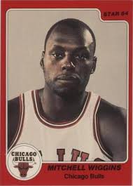 1983-84 Star #179 Mitchell Wiggins Chicago Bulls Basketball Card Rookie RC  Nm