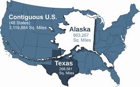 Bundesstaat der vereinigten staaten von amerika (de); How Big Is Alaska Bigger Than Texas And California Combined