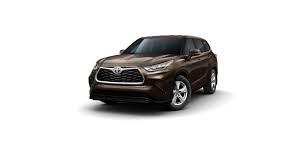 2020 Toyota Highlander Color Options Exterior And Interior