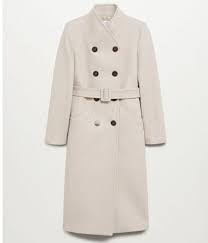 Maybe you would like to learn more about one of these? Manteau Blanc En Laine Avec Ceinture Et Double Boutonnage Mango Mode Tendance 2021