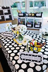 Black And White Polka Dot Classroom Decor The Polka Dot And Daisy Collection Polka Dot Classroom Theme Polka Dot Classroom Classroom Themes